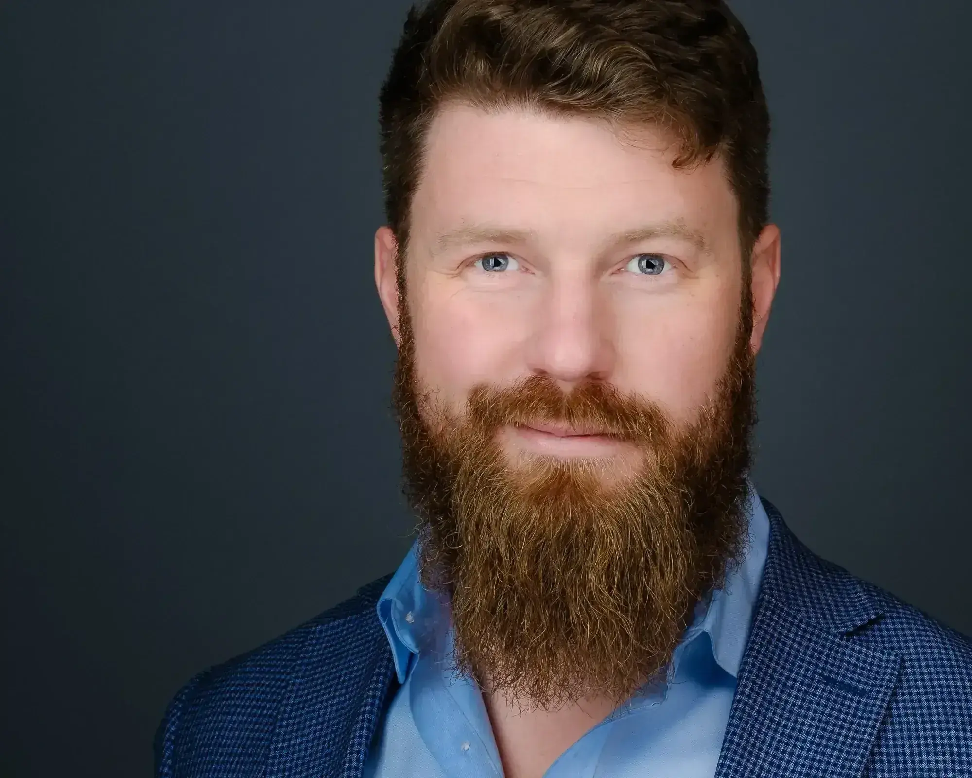 Professional individual headshot example Calgary