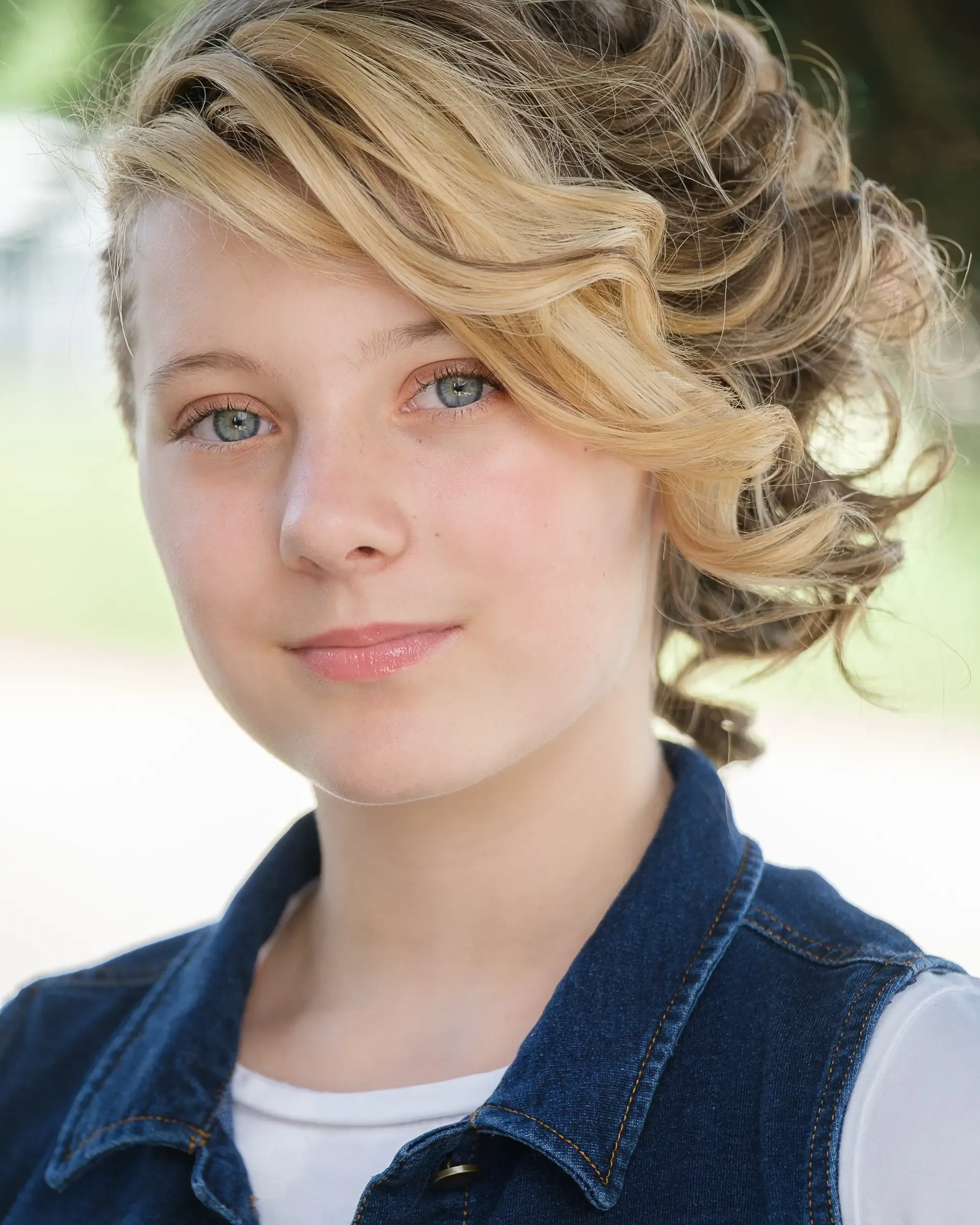 Actor headshot Calgary performer portrait - Abby