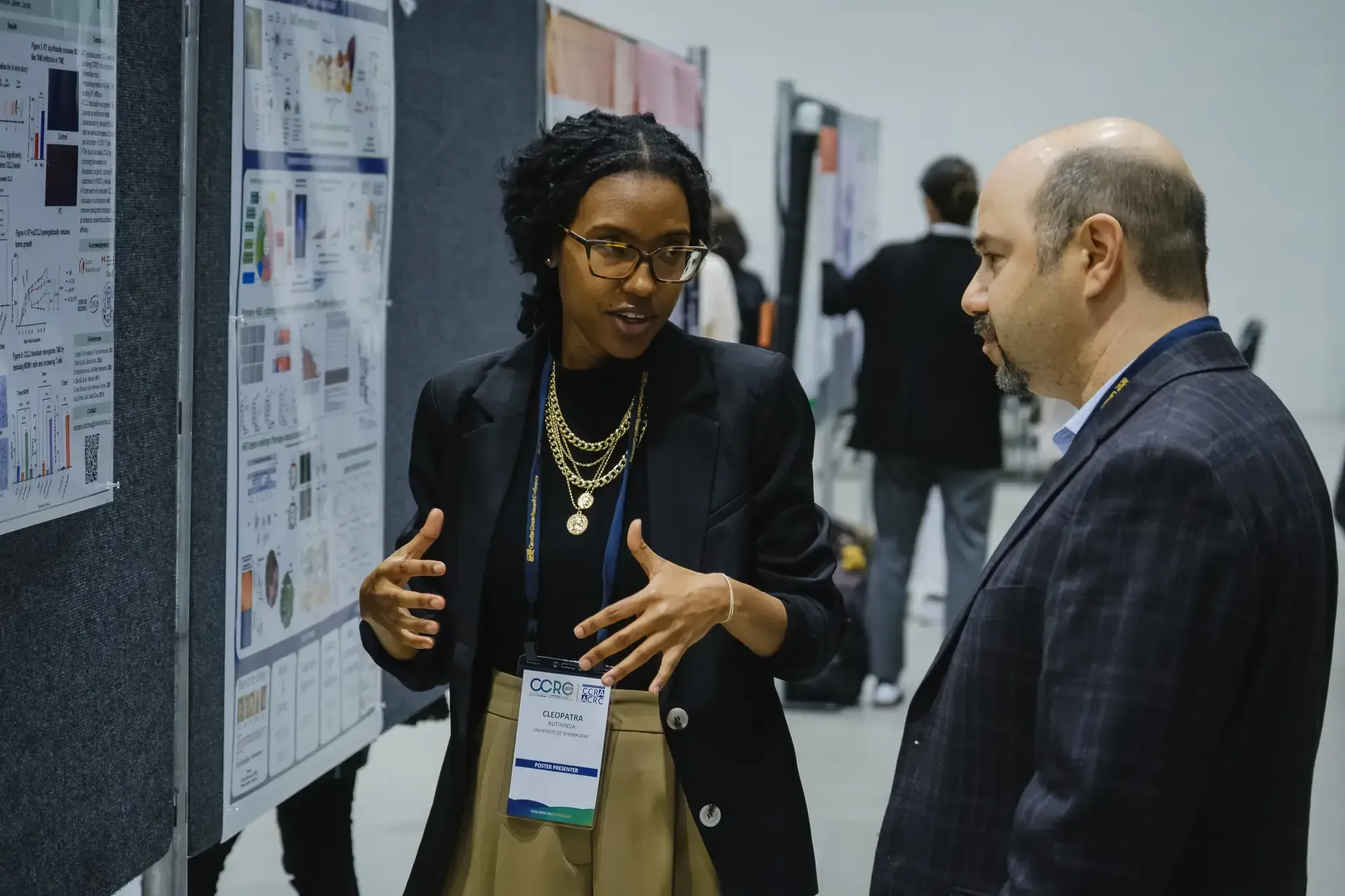 Professional Calgary conference photography - Canadian Cancer Research Conference poster session