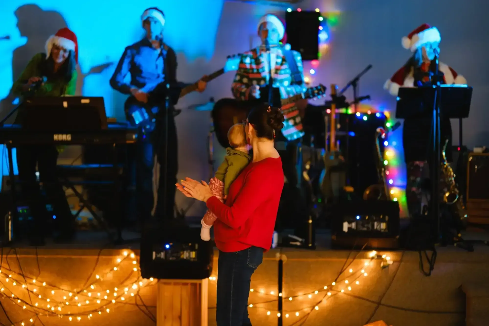 Calgary corporate Christmas party photography - Norfolk Housing holiday event