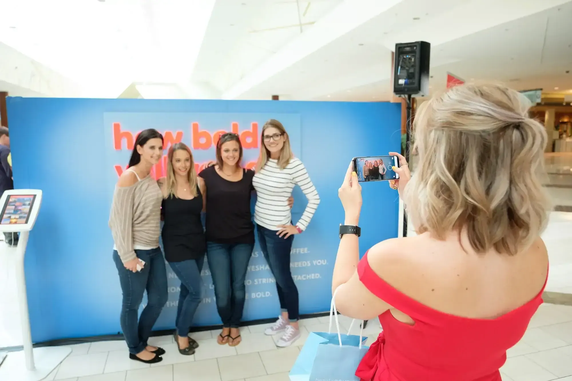 Calgary business event photography - Shoppers Be Bold corporate event