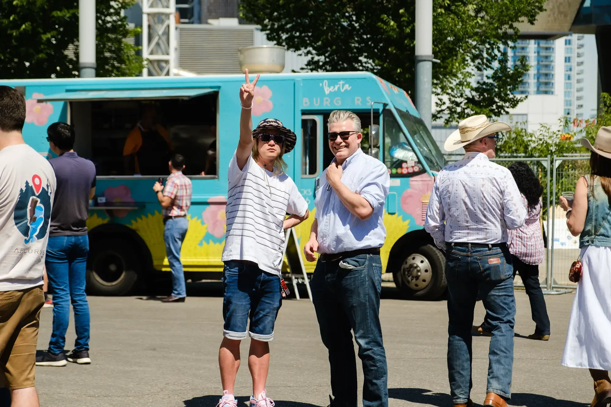 Calgary corporate event photography - Arcurve Stampede food truck