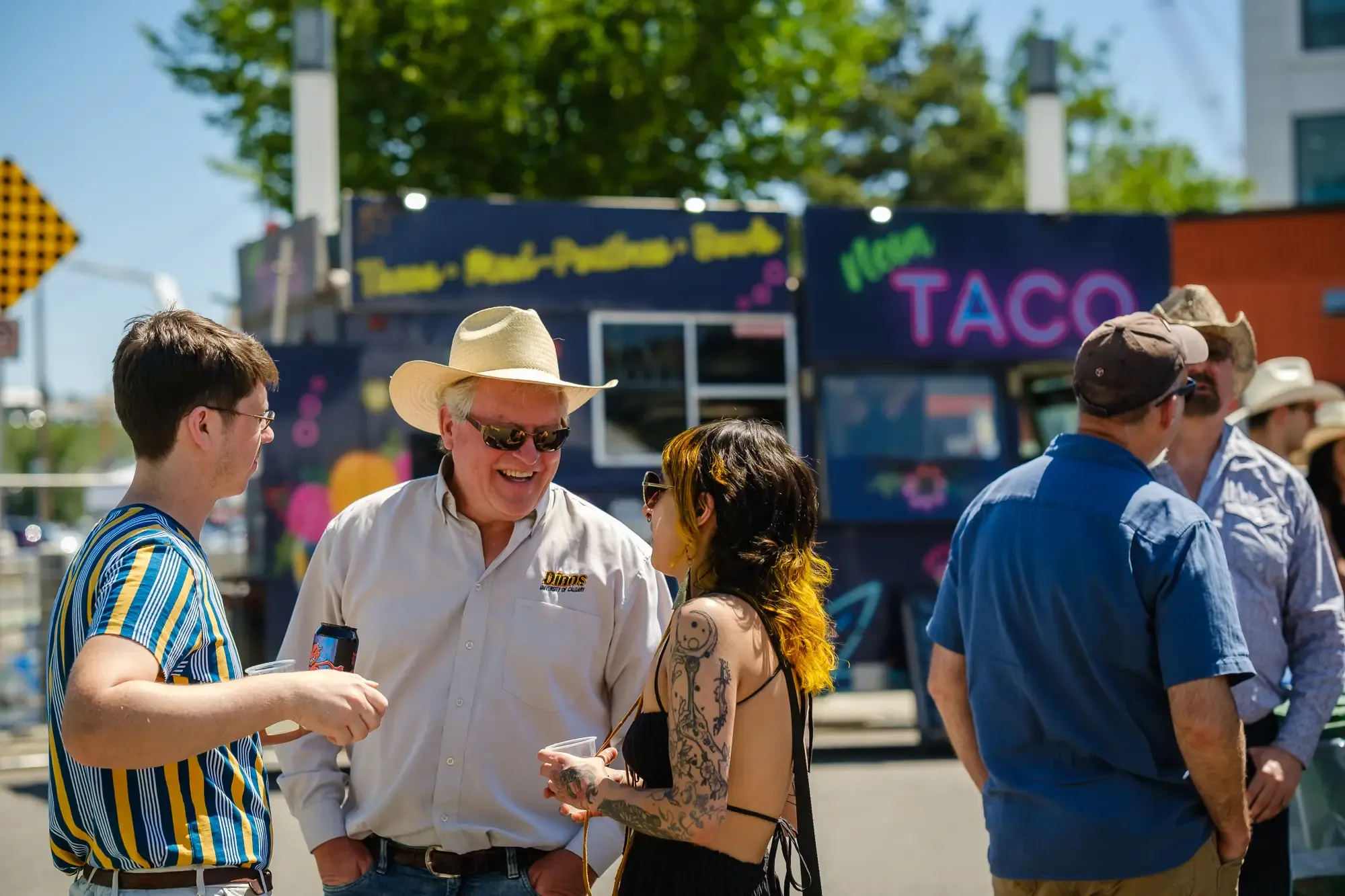 Calgary corporate event photography - Arcurve Stampede food trucks