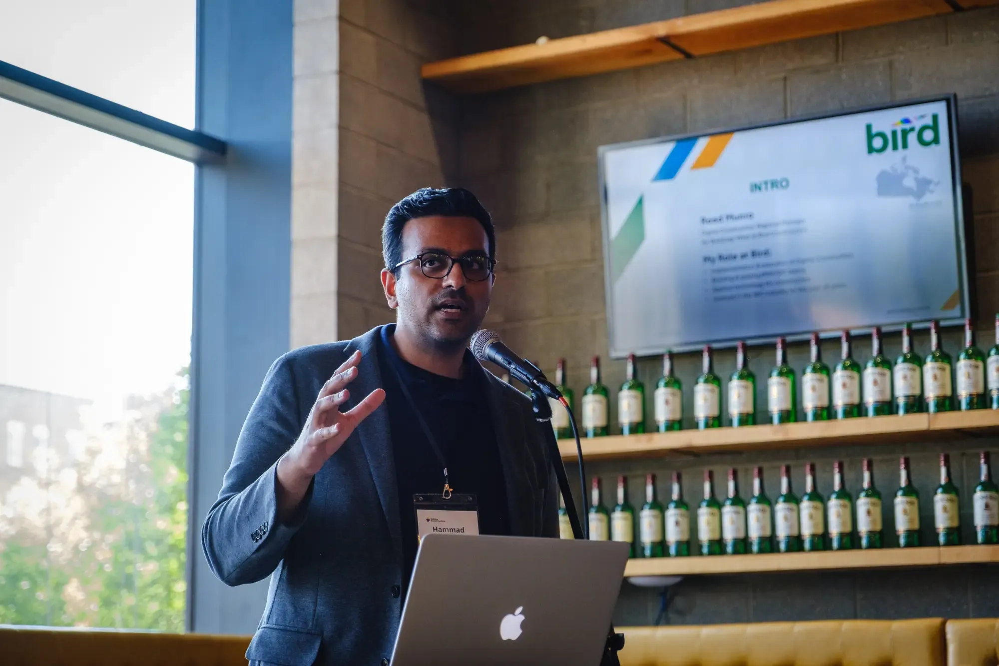 Calgary corporate event photography - Building Transformations presentation