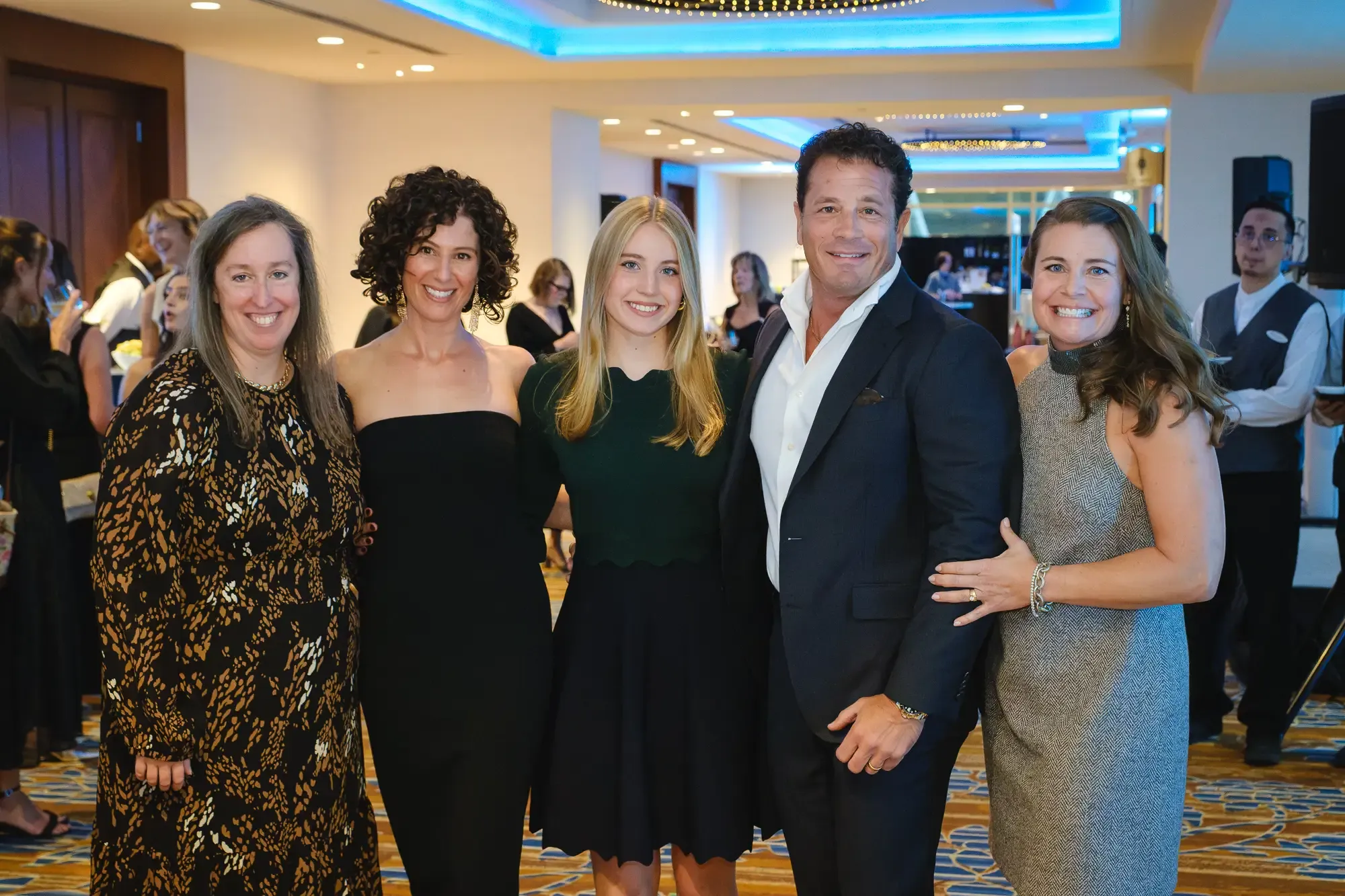 Calgary gala event photography - UNICEF Glow for Good Gala guests