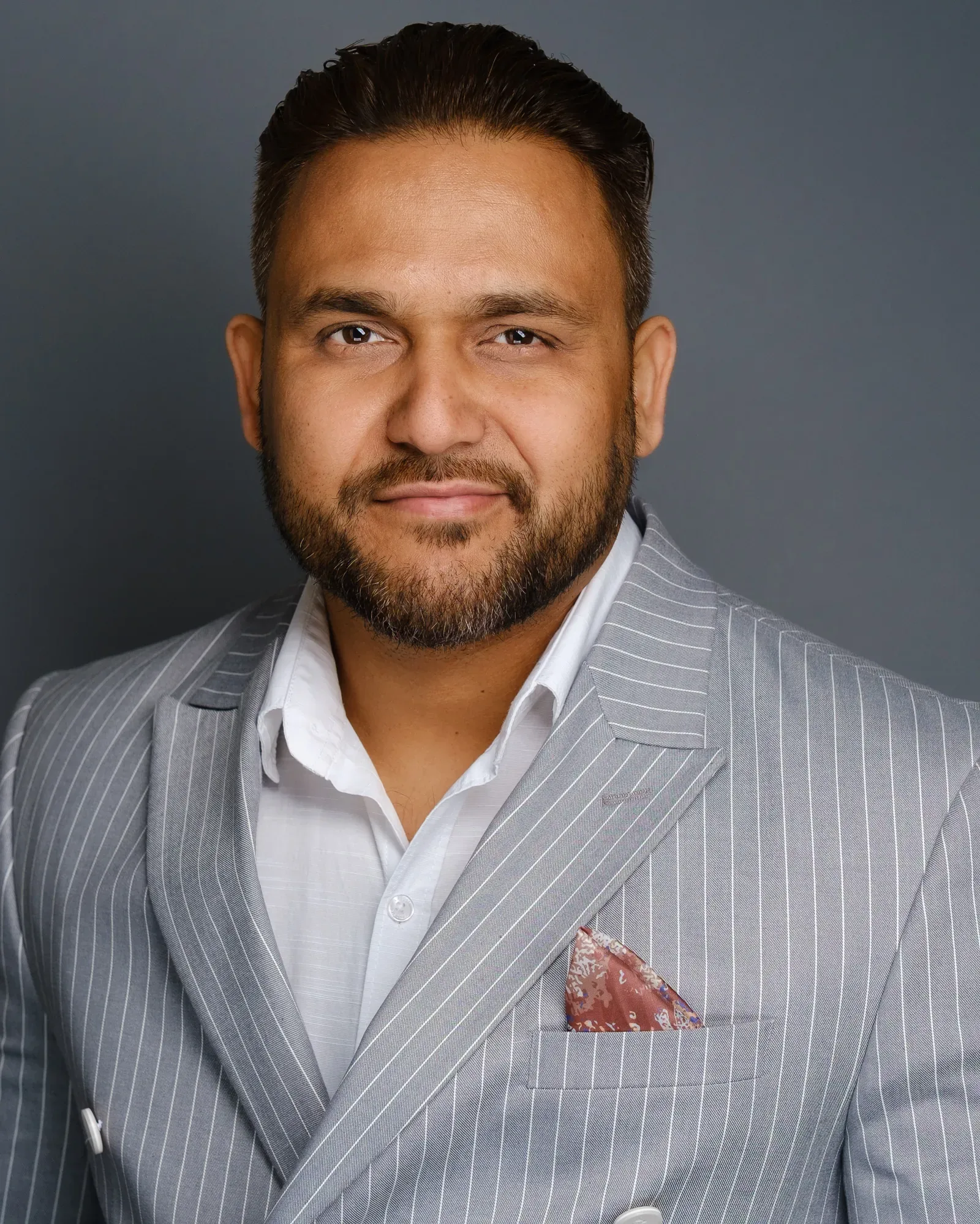 Calgary professional headshot - Frontier Lodging Solutions business portrait