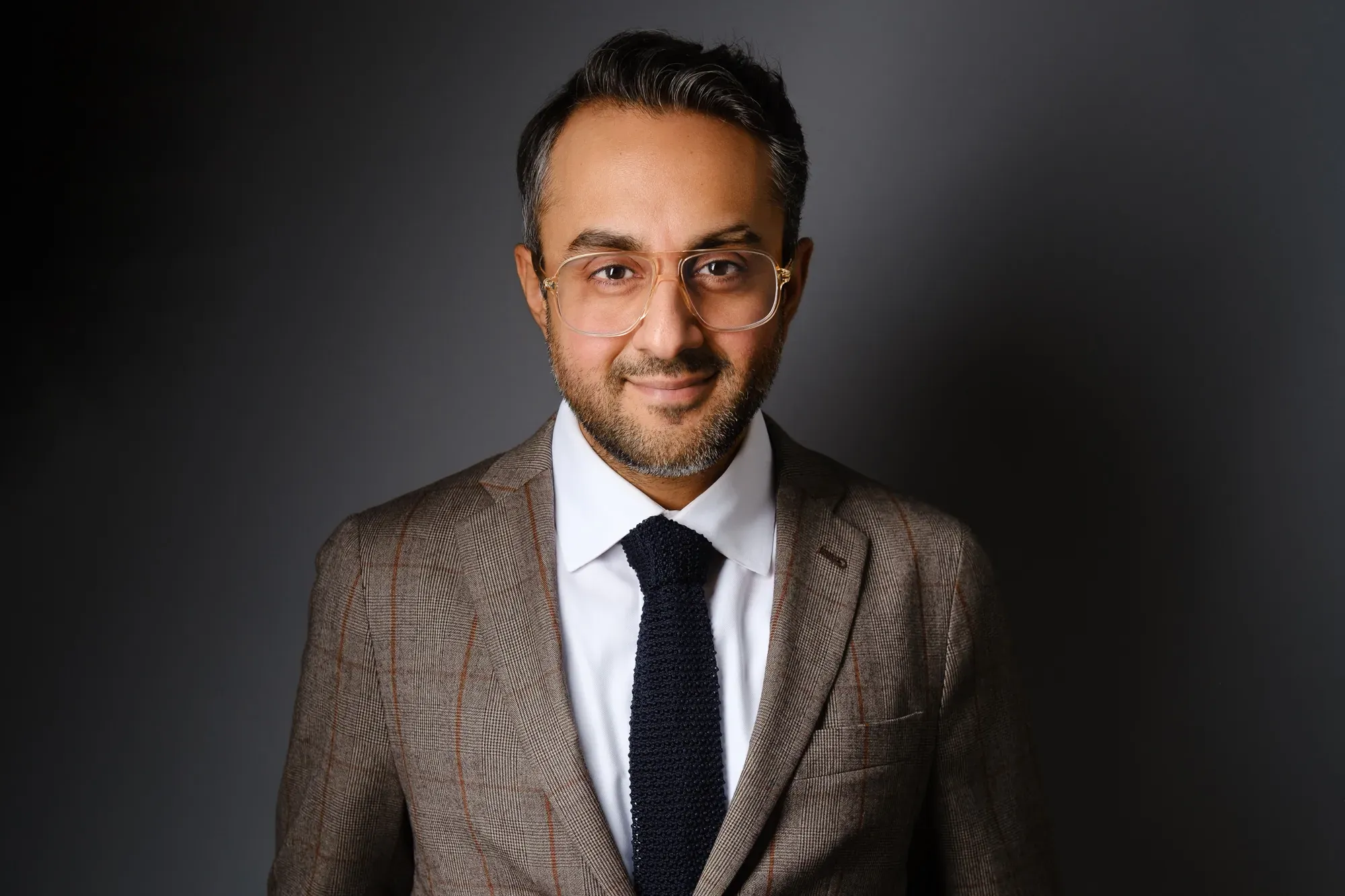 Calgary professional headshot - Rajiv Neal Tanna business portrait