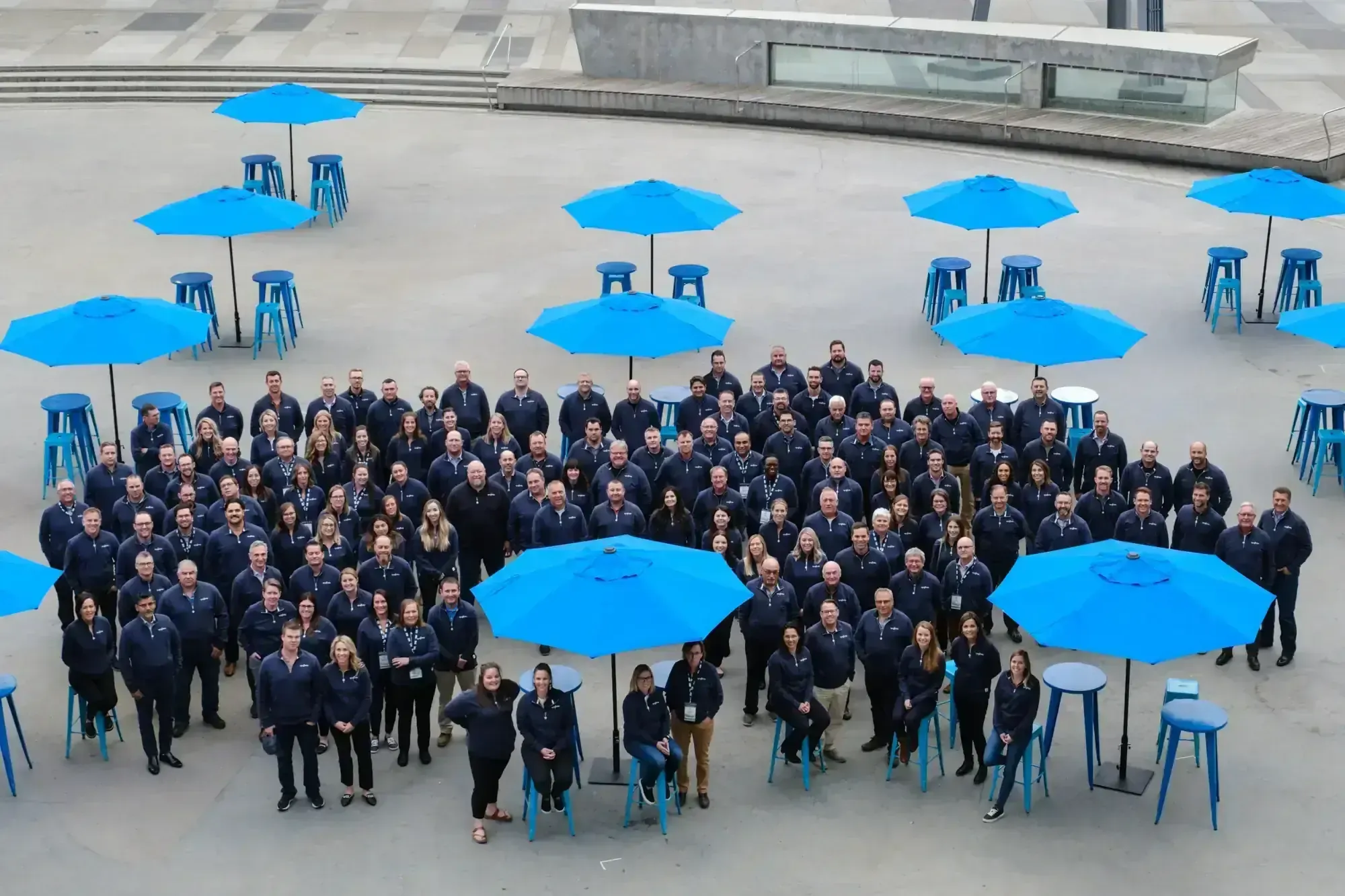 Calgary conference team headshots - professional corporate team photography